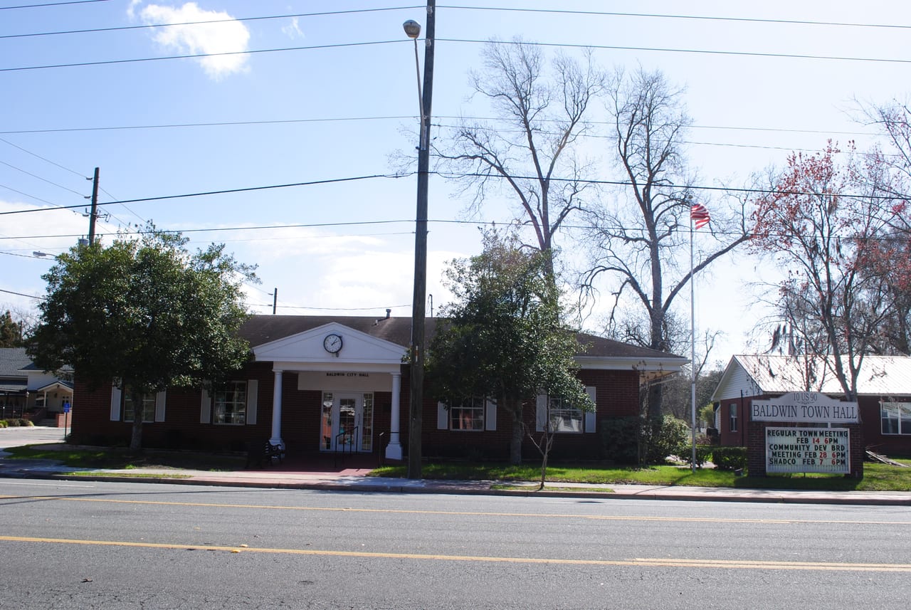 Baldwin Town Hall in Florida